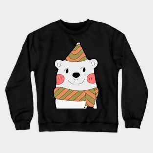 Cute Little Polar Bear Crewneck Sweatshirt